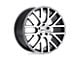 TSW Donington Gunmetal Mirror Cut Face Wheel; 18x8; 20mm Offset (84-01 Jeep Cherokee XJ)