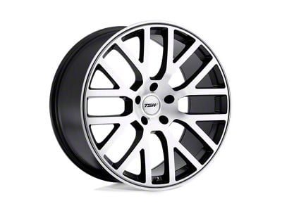 TSW Donington Gunmetal Mirror Cut Face Wheel; 18x9.5; 20mm Offset (84-01 Jeep Cherokee XJ)