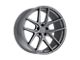 TSW Geneva Matte Gunmetal Wheel; 17x8; 40mm Offset (84-01 Jeep Cherokee XJ)