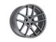 TSW Geneva Matte Gunmetal Wheel; 18x9.5; 39mm Offset (84-01 Jeep Cherokee XJ)