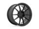 TSW Imatra Matte Black Wheel; 18x10.5; 25mm Offset (84-01 Jeep Cherokee XJ)