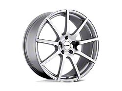 TSW Interlagos Silver with Mirror Cut Face Wheel; 18x9 (84-01 Jeep Cherokee XJ)