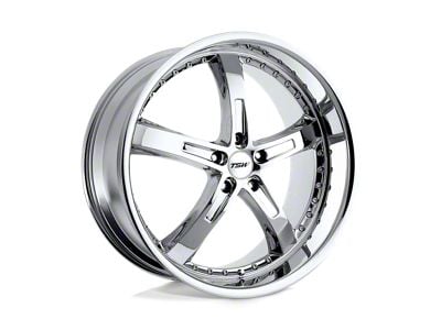 TSW Jarama Chrome Wheel; 18x9.5; 40mm Offset (84-01 Jeep Cherokee XJ)