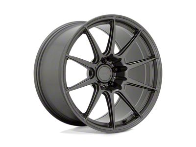 TSW Kemora Matte Gunmetal Wheel; 18x10.5; 25mm Offset (84-01 Jeep Cherokee XJ)