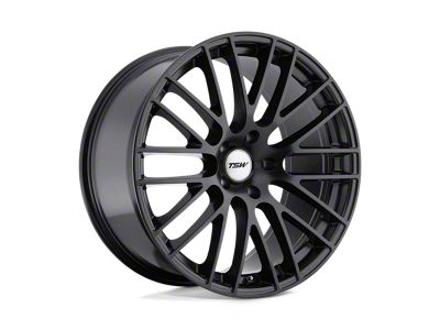 TSW MAX Matte Black Wheel; 17x8; 40mm Offset (84-01 Jeep Cherokee XJ)