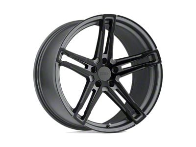 TSW Mechanica Matte Gunmetal with Matte Black Face Wheel; 18x10.5; 27mm Offset (84-01 Jeep Cherokee XJ)