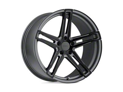 TSW Mechanica Matte Gunmetal with Matte Black Face Wheel; 19x10.5; 27mm Offset (84-01 Jeep Cherokee XJ)