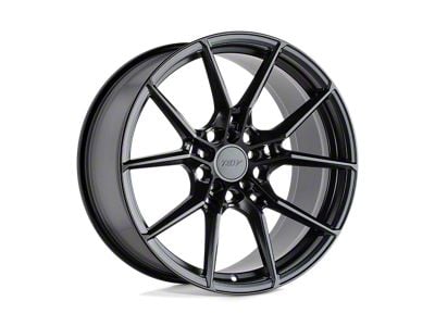 TSW Neptune Semi Gloss Black Wheel; 18x8; 35mm Offset (84-01 Jeep Cherokee XJ)