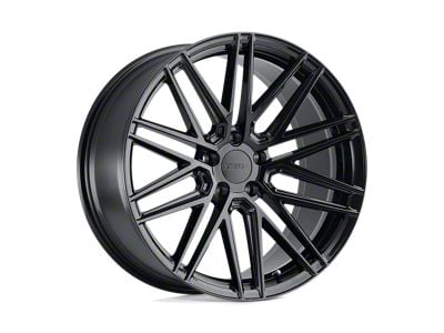 TSW Pescara Gloss Black Wheel; 18x8.5; 30mm Offset (84-01 Jeep Cherokee XJ)