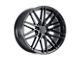 TSW Pescara Gloss Black Wheel; 18x8.5; 40mm Offset (84-01 Jeep Cherokee XJ)