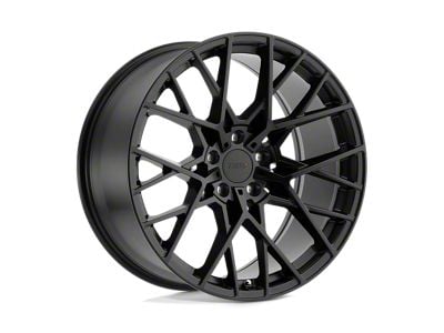 TSW Sebring Matte Black Wheel; 17x8; 40mm Offset (84-01 Jeep Cherokee XJ)