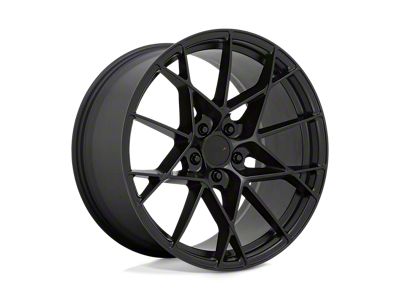 TSW Sector Semi Gloss Black Wheel; 20x10.5; 23mm Offset (84-01 Jeep Cherokee XJ)