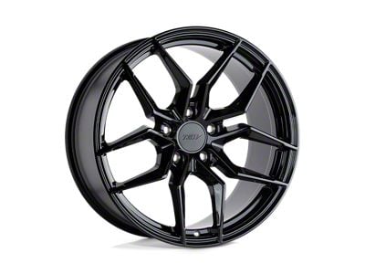 TSW Silvano Gloss Black Wheel; 18x9.5; 20mm Offset (84-01 Jeep Cherokee XJ)