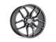 TSW Silvano Gloss Gunmetal Wheel; 18x8.5; 20mm Offset (84-01 Jeep Cherokee XJ)