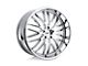 TSW Snetterton Chrome Wheel; 17x8; 20mm Offset (84-01 Jeep Cherokee XJ)