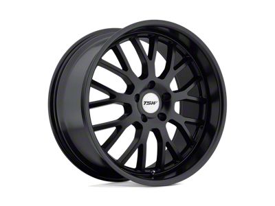 TSW Tremblant Matte Black Wheel; 20x10; 40mm Offset (84-01 Jeep Cherokee XJ)