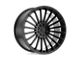 TSW Turbina Matte Black Wheel; 19x10; 25mm Offset (84-01 Jeep Cherokee XJ)