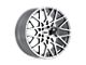 TSW Vale Silver with Mirror Cut Face Wheel; 18x8.5; 20mm Offset (84-01 Jeep Cherokee XJ)