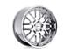 TSW Valencia Chrome Wheel; 17x8; 40mm Offset (84-01 Jeep Cherokee XJ)