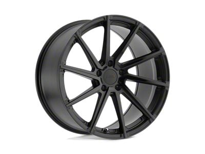 TSW Watkins Double Black Wheel; 19x9; 20mm Offset (84-01 Jeep Cherokee XJ)