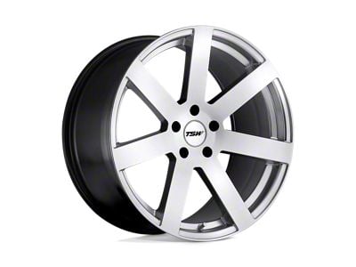 TSW Bardo Hyper Silver Wheel; 19x8; 40mm Offset (93-98 Jeep Grand Cherokee ZJ)