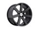 TSW Bardo Matte Black Wheel; 17x8; 40mm Offset (93-98 Jeep Grand Cherokee ZJ)