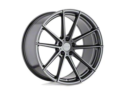 TSW Bathurst Gloss Gunmetal Wheel; 18x9.5; 39mm Offset (93-98 Jeep Grand Cherokee ZJ)