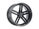 TSW Chapelle Matte Black Wheel; 20x10; 40mm Offset (93-98 Jeep Grand Cherokee ZJ)