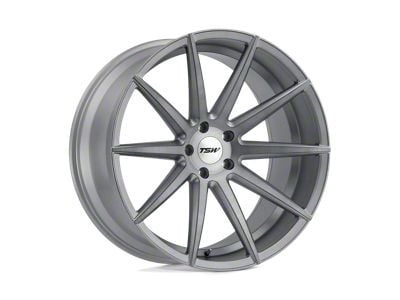 TSW Clypse Titanium with Matte Brushed Face Wheel; 20x10; 40mm Offset (93-98 Jeep Grand Cherokee ZJ)