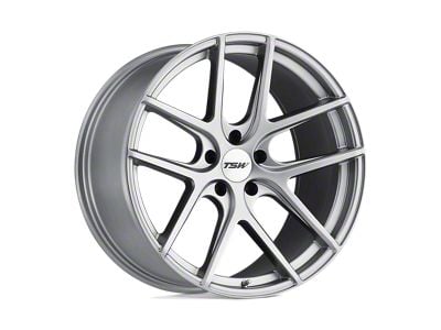 TSW Geneva Matte Titanium Silver Wheel; 20x8.5; 40mm Offset (93-98 Jeep Grand Cherokee ZJ)