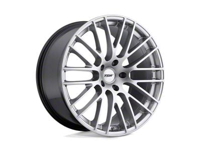 TSW MAX Hyper Silver Wheel; 18x9.5; 40mm Offset (93-98 Jeep Grand Cherokee ZJ)