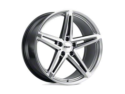 TSW Molteno Hyper Silver Wheel; 18x8.5; 40mm Offset (93-98 Jeep Grand Cherokee ZJ)