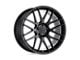 TSW Nord Semi Gloss Black Wheel; 20x10.5; 32mm Offset (93-98 Jeep Grand Cherokee ZJ)