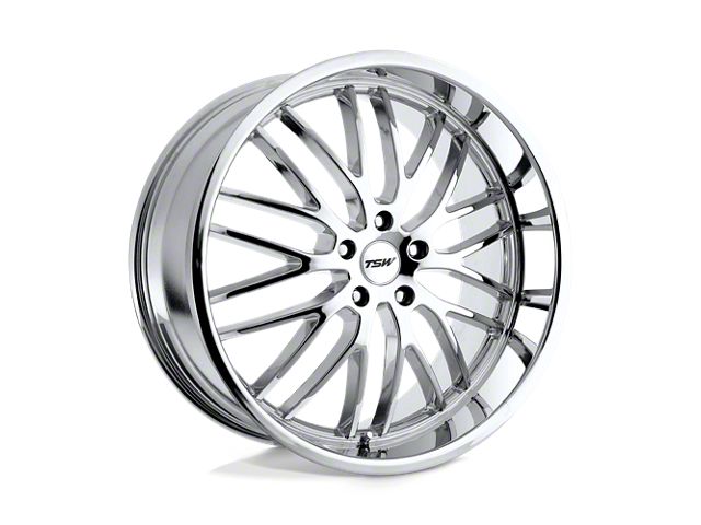 TSW Snetterton Chrome Wheel; 17x8 (93-98 Jeep Grand Cherokee ZJ)