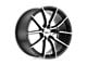 TSW Sprint Gloss Black with Mirror Cut Face Wheel; 18x8.5; 20mm Offset (93-98 Jeep Grand Cherokee ZJ)