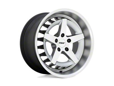 TSW Degner Matte Titanium with Machined Face Wheel; 20x10.5; 40mm Offset (93-98 Jeep Grand Cherokee ZJ)