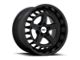 TSW Degner Semi Gloss Black Wheel; 18x10; 40mm Offset (97-06 Jeep Wrangler TJ)