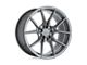 TSW Neptune Battleship Gray Wheel; 18x8; 35mm Offset (97-06 Jeep Wrangler TJ)