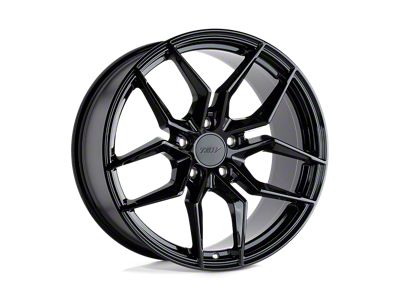 TSW Silvano Gloss Black Wheel; 18x9.5; 20mm Offset (97-06 Jeep Wrangler TJ)