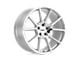 TSW Chrono Silver with Mirror Cut Face Wheel; 21x10.5; 28mm Offset (97-06 Jeep Wrangler TJ)