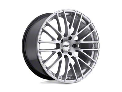 TSW Max Hyper Silver Wheel; 20x8.5; 40mm Offset (97-06 Jeep Wrangler TJ)