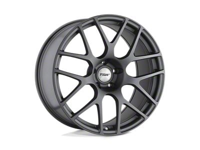 TSW Nurburgring Matte Gunmetal Wheel; 21x10.5; 50mm Offset (97-06 Jeep Wrangler TJ)