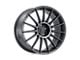 TSW Paddock Semi Gloss Black with Machined Tinted Ring Wheel; 19x8.5 (87-95 Jeep Wrangler YJ)