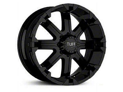 Tuff A.T. T-13 Flat Black 6-Lug Wheel; 20x9; 13mm Offset (03-09 4Runner)