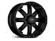 Tuff A.T. T-13 Flat Black 6-Lug Wheel; 20x9; 13mm Offset (03-09 4Runner)