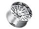 Tuff A.T. T2A Chrome 6-Lug Wheel; 20x12; -45mm Offset (03-09 4Runner)