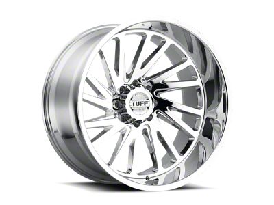 Tuff A.T. T2A Chrome 6-Lug Wheel; 26x14; -72mm Offset (03-09 4Runner)