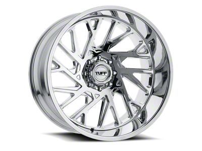 Tuff A.T. T4B Chrome 6-Lug Wheel; 24x14; -72mm Offset (03-09 4Runner)