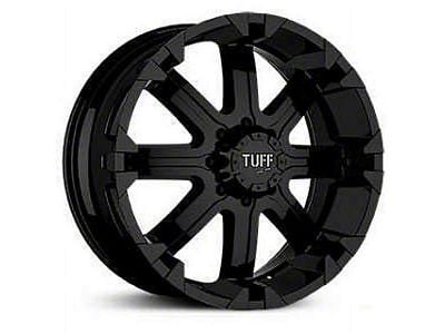 Tuff A.T. T-13 Flat Black 6-Lug Wheel; 20x9; 13mm Offset (04-15 Titan)