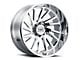 Tuff A.T. T2A Chrome 6-Lug Wheel; 20x12; -45mm Offset (10-24 4Runner)